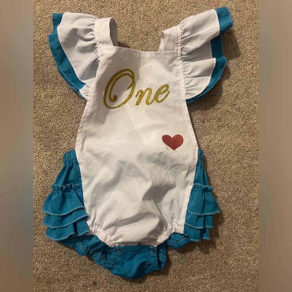 Onederland first birthday outfit